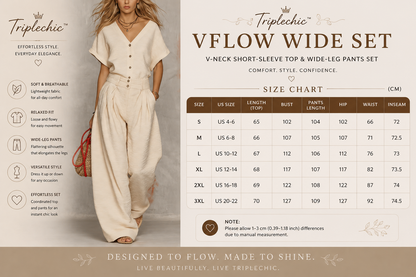 Triplechic™ VFlow Wide Set