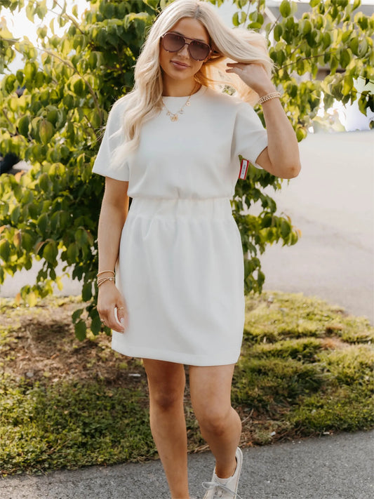 Triplechic™ T-Shirt-Kleid mit Raffung