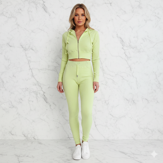 Triplechic™ Cozy Chic Knit Tracksuit