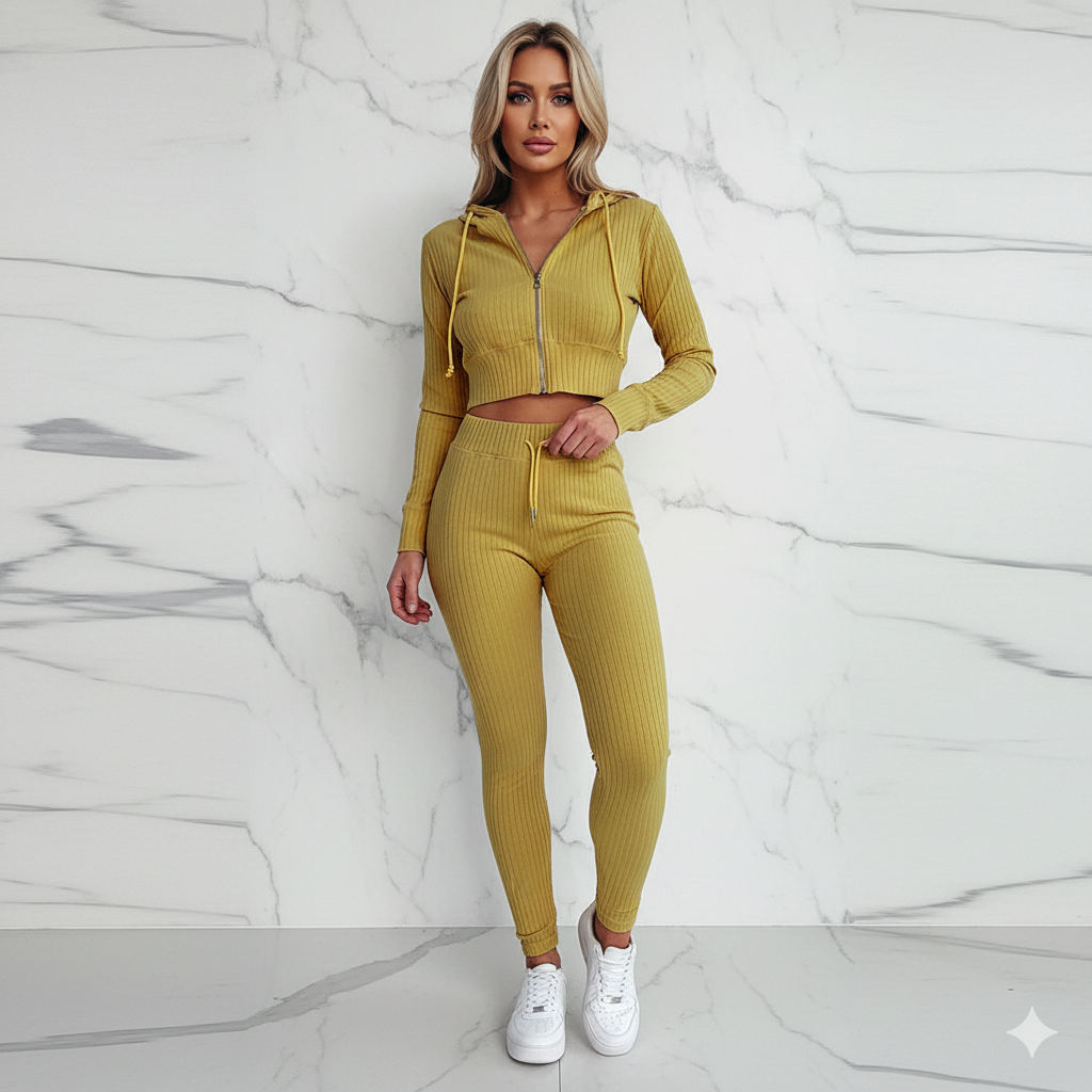 Triplechic™ Cozy Chic Knit Tracksuit