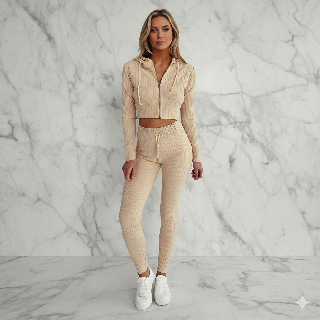 Triplechic™ Cozy Chic Knit Tracksuit