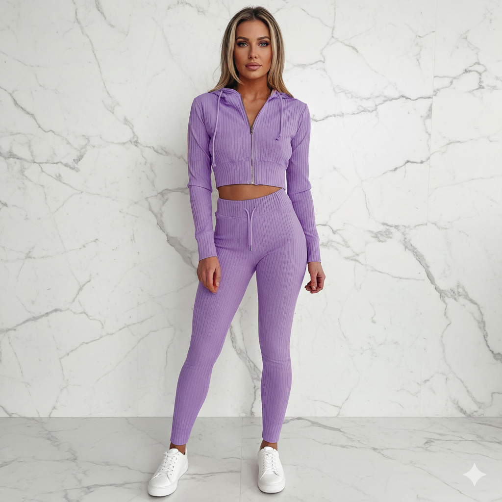 Triplechic™ Cozy Chic Knit Tracksuit