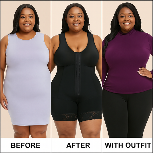 Triplechic™  Faja Tummy Control Shapewear Jumpsuit