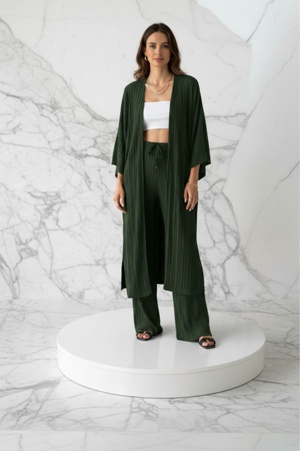 Triplechic™ PleatEase Two-Piece Set