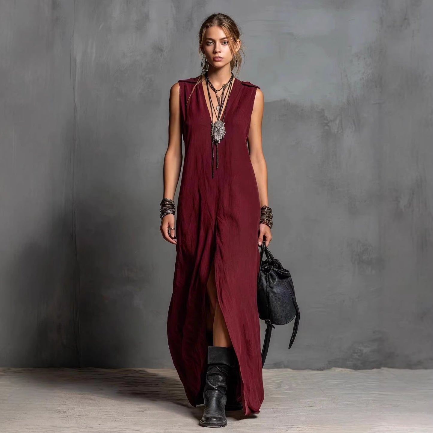 Triplechic™ VEase Sculpt Slit Dress