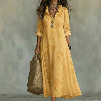 Triplechic™ PrintFlow Robe Dress