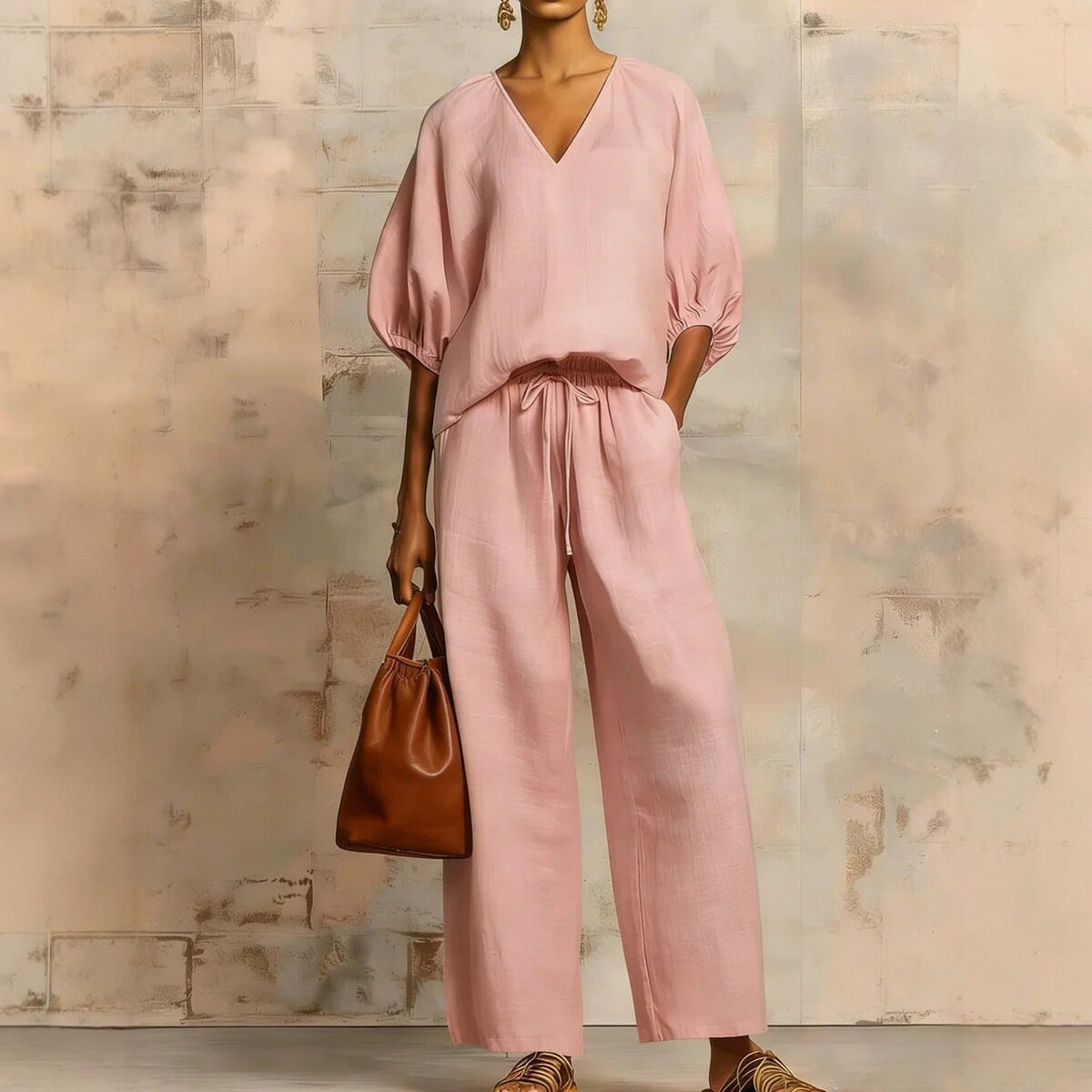 Triplechic™ VEase Flow Wide-Leg Set