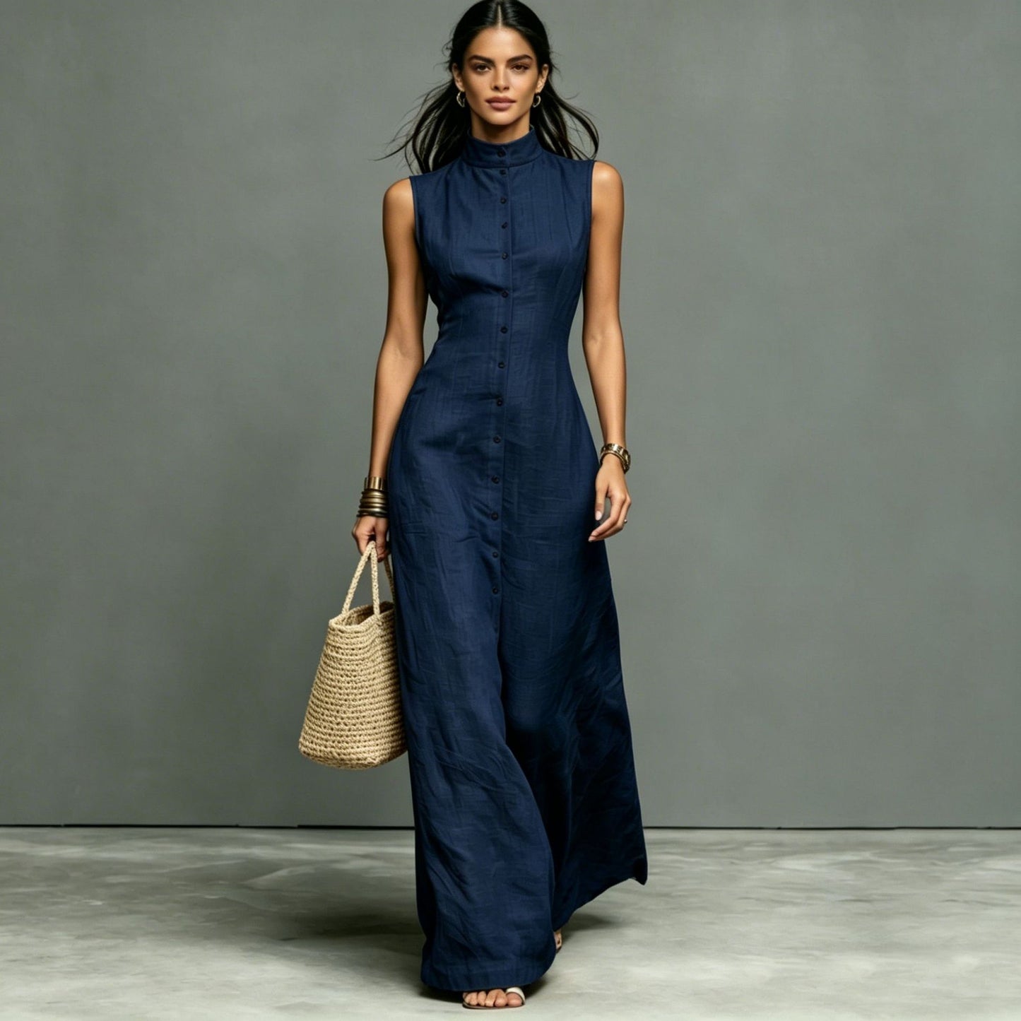 Triplechic™ StandContour Maxi Dress