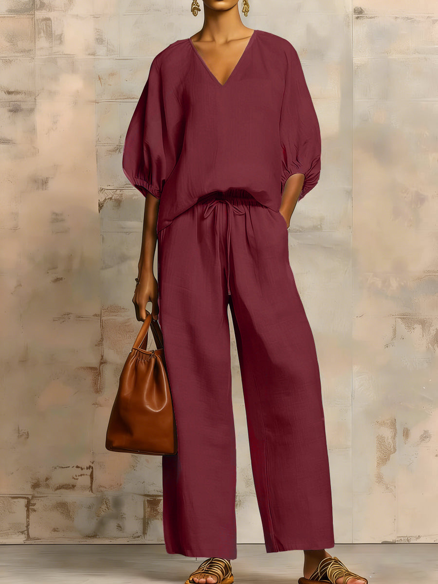 Triplechic™ VEase Flow Wide-Leg Set