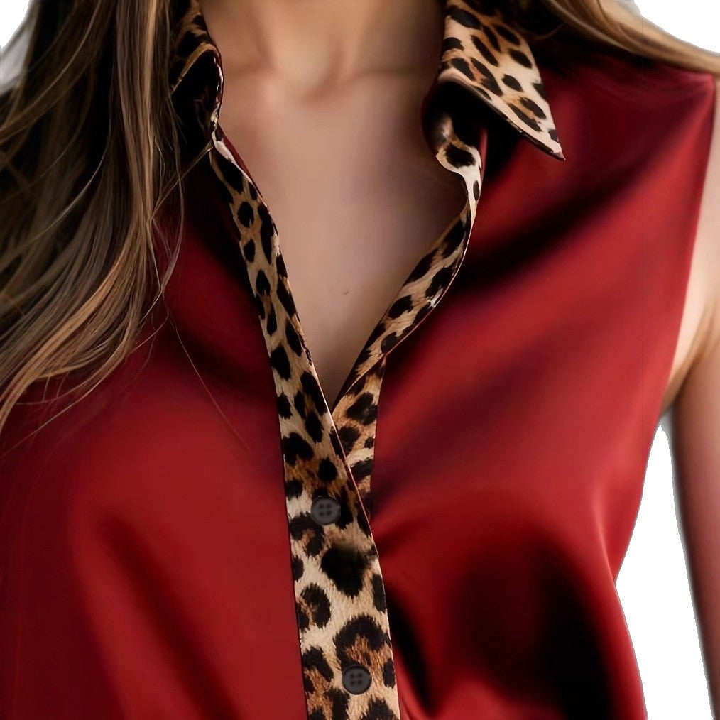 Triplechic™ LeopardLuxe Blouse
