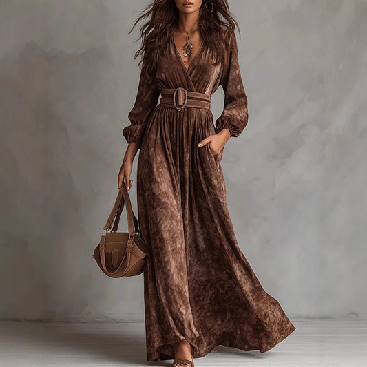 Triplechic™ Slimming Print Dress