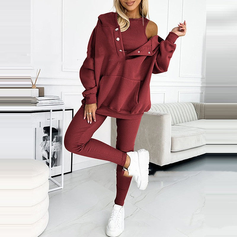 Triplechic™ 3-Piece Hoodie Set