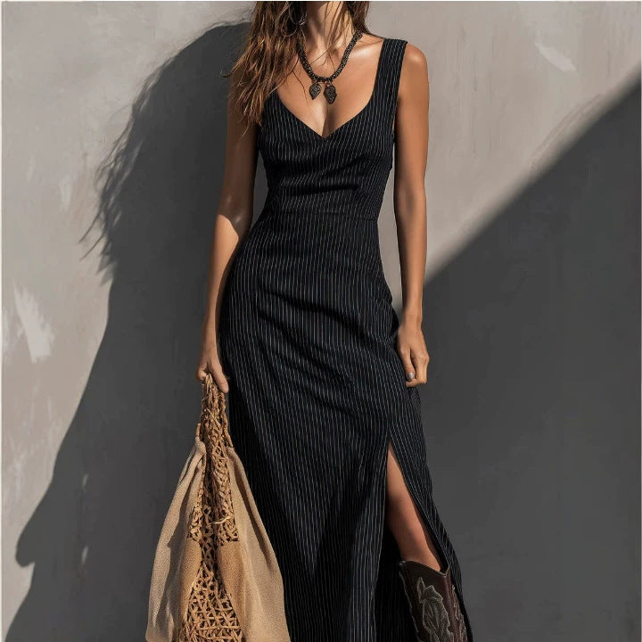 Triplechic™ SculptSlip Slit Dress