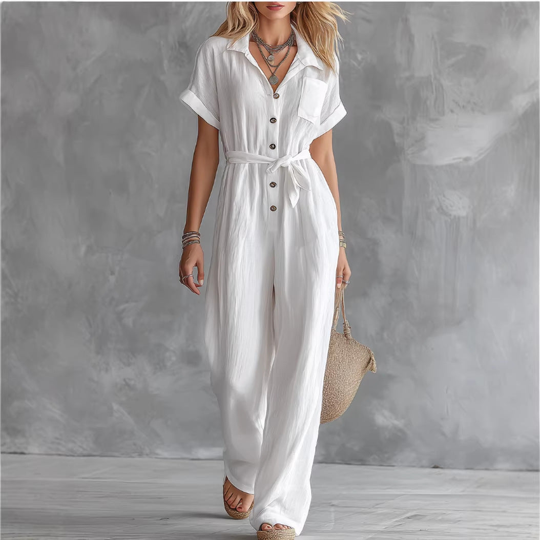Triplechic™ LacePocket Flow Jumpsuit
