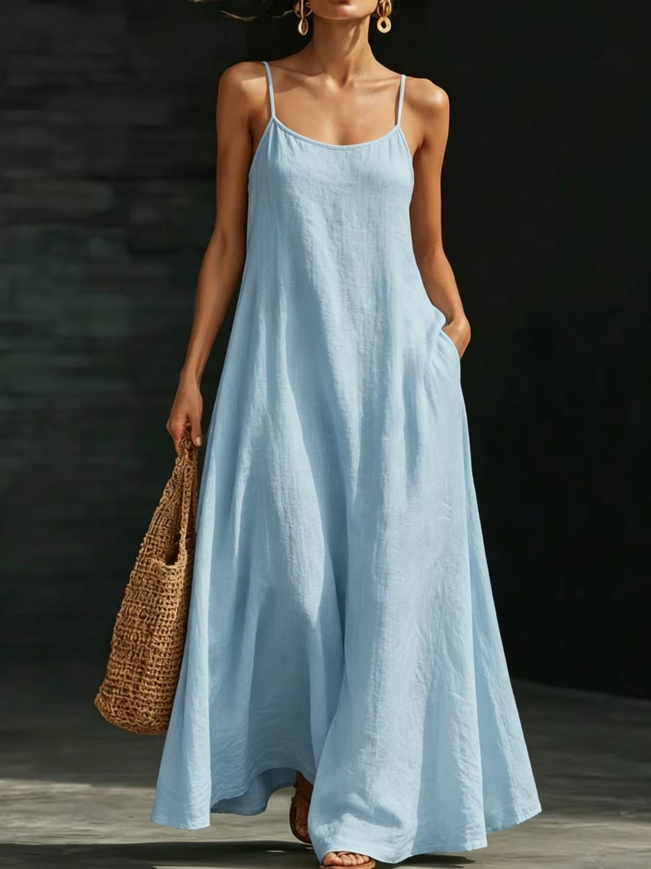 Triplechic™ StrapFlow Resort Maxi Dress