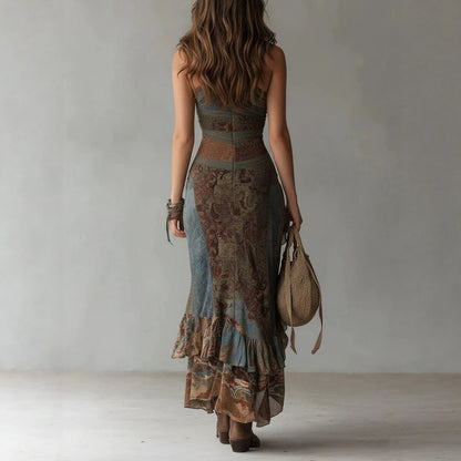 Triplechic™ RetroSlit Flow Dress