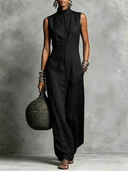 Triplechic™ StandContour Sleeveless Jumpsuit