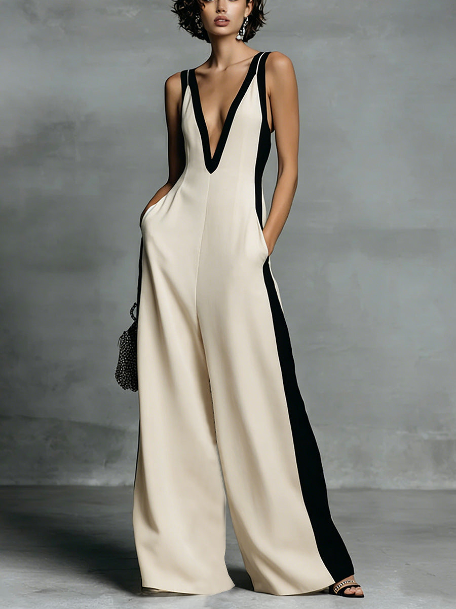 Triplechic™ ContourEase Wide-Leg Jumpsuit