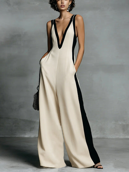 Triplechic™ ContourEase Wide-Leg Jumpsuit