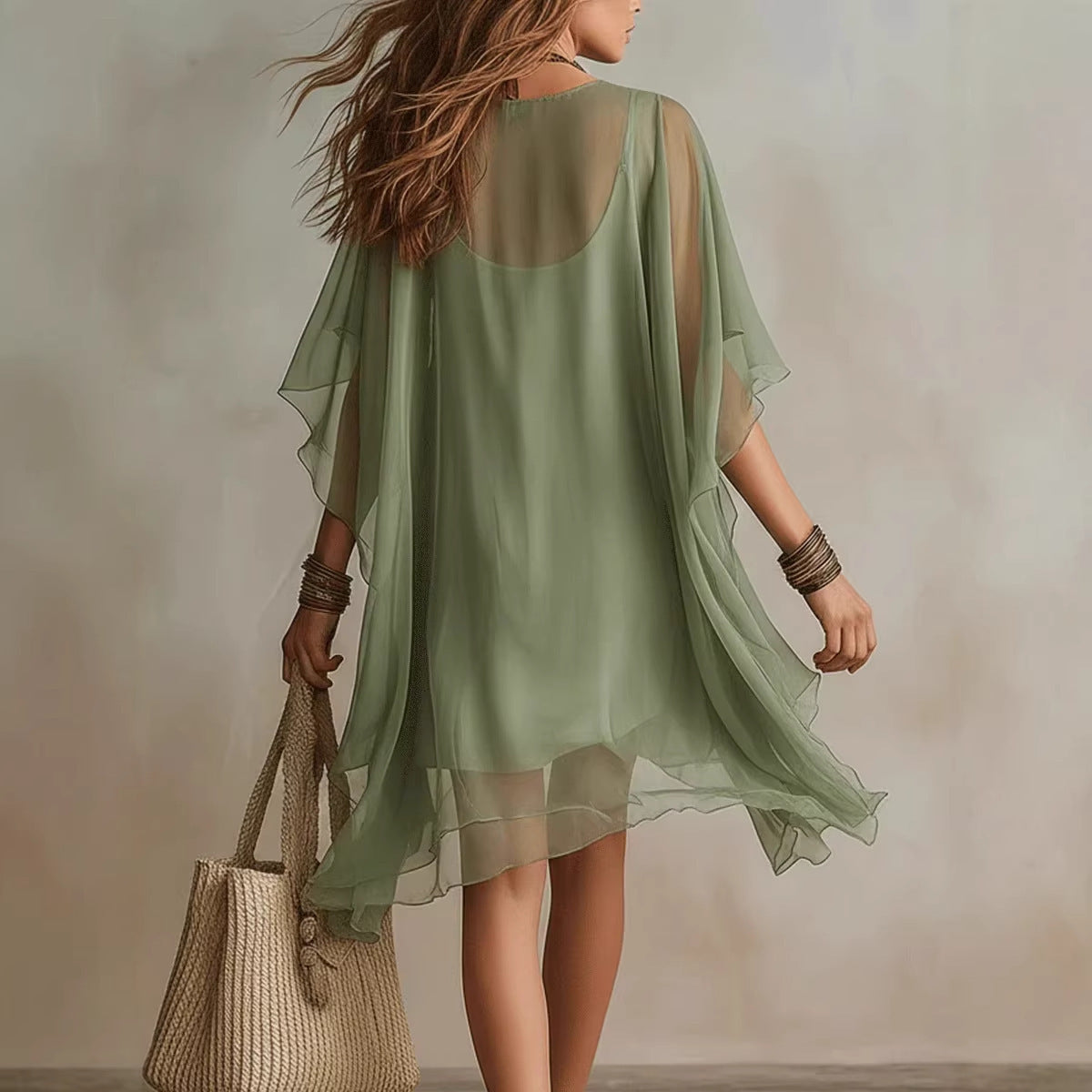 Triplechic™ ChiffonFlow Resort Set