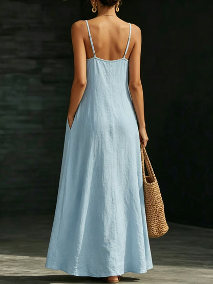 Triplechic™ StrapFlow Resort Maxi Dress