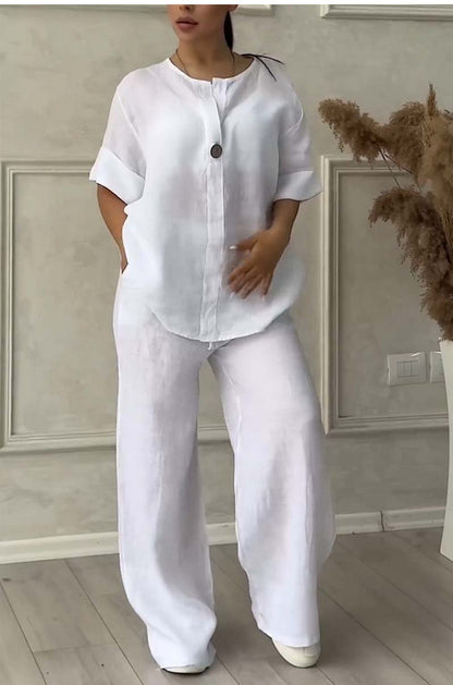 Triplechic™ Linen Blend Casual Suit