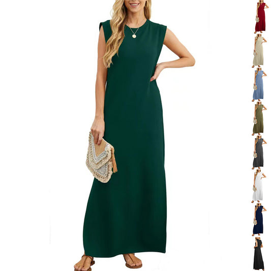 Triplechic™ Women's Loose, Split, Wrinkle-Free Long Sleeve Dress