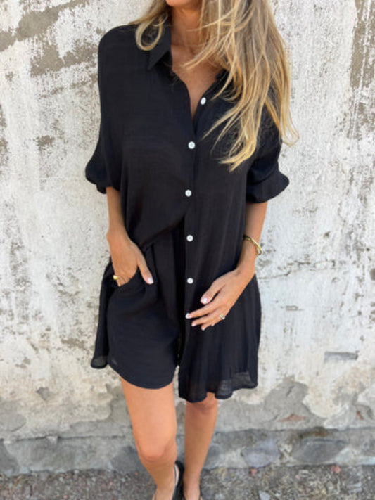 Triplechic™ Schickes Komfort-Set aus Bluse und Shorts