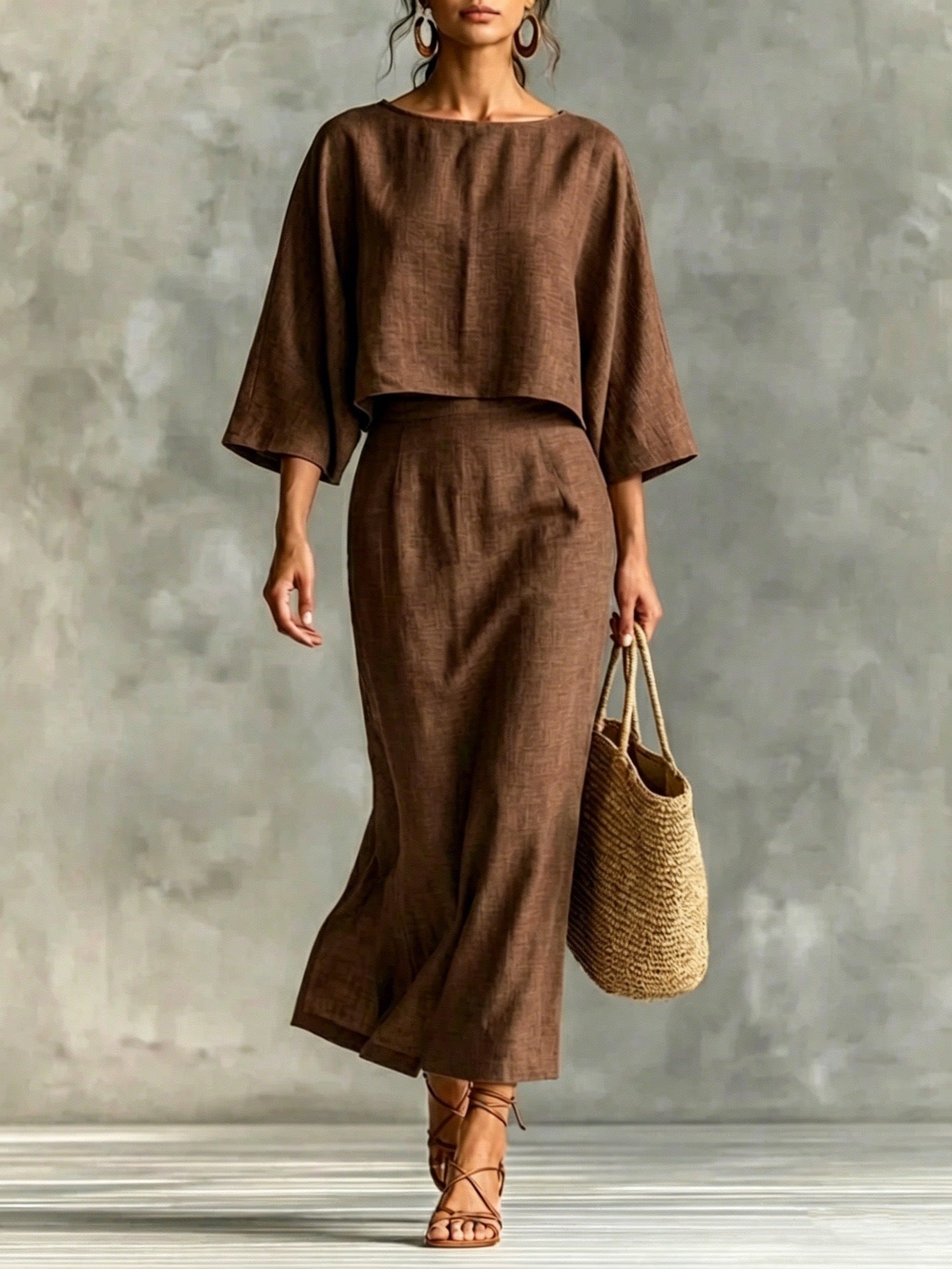 Triplechic™ HighEase Flow Skirt Set