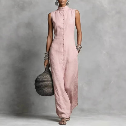 Triplechic™ StandContour Sleeveless Jumpsuit