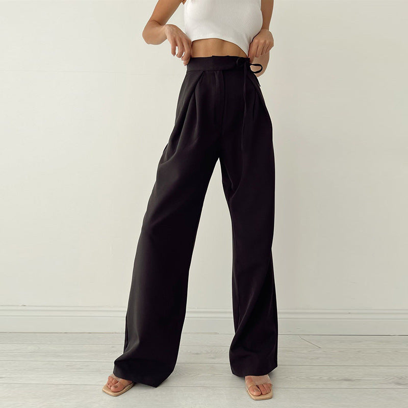 Triplechic™ Commuter Wide-Leg Mopping Trousers