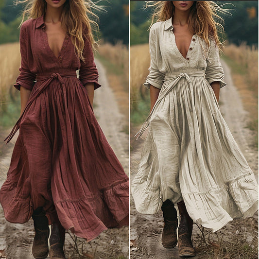 Triplechic™ WesternMuse Maxi Dress