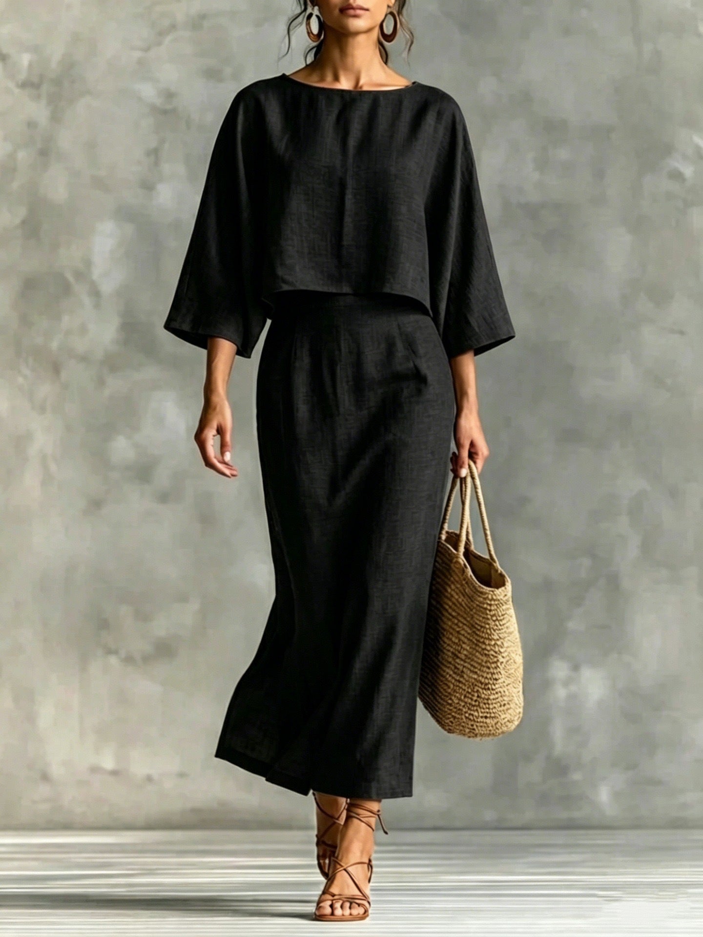 Triplechic™ HighEase Flow Skirt Set