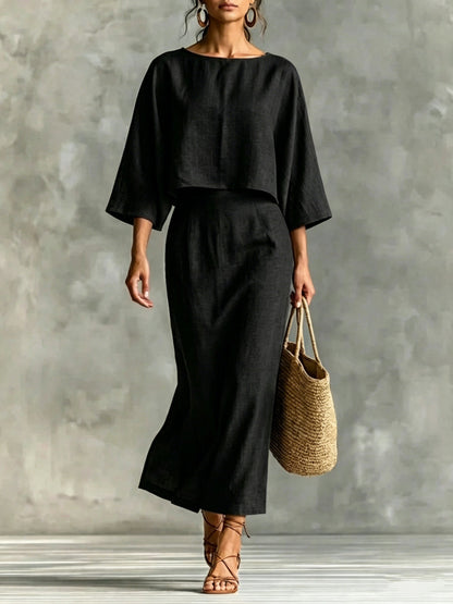 Triplechic™ HighEase Flow Skirt Set