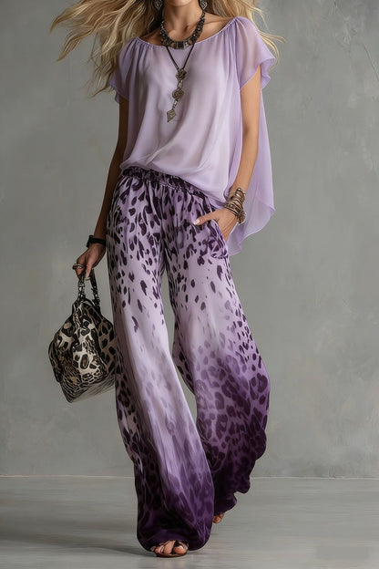Triplechic™ SlimFlow Chiffon Set
