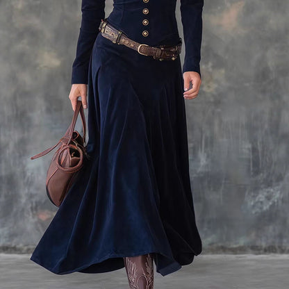 Triplechic™ Elegant V-Neck Long Dress