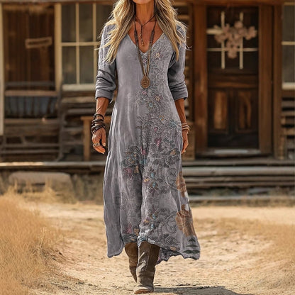 Triplechic™ Chic Digital Print Dress