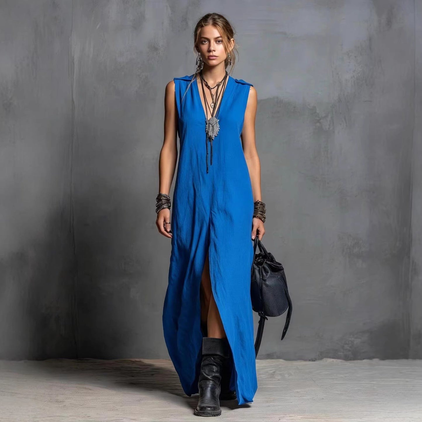 Triplechic™ VEase Sculpt Slit Dress