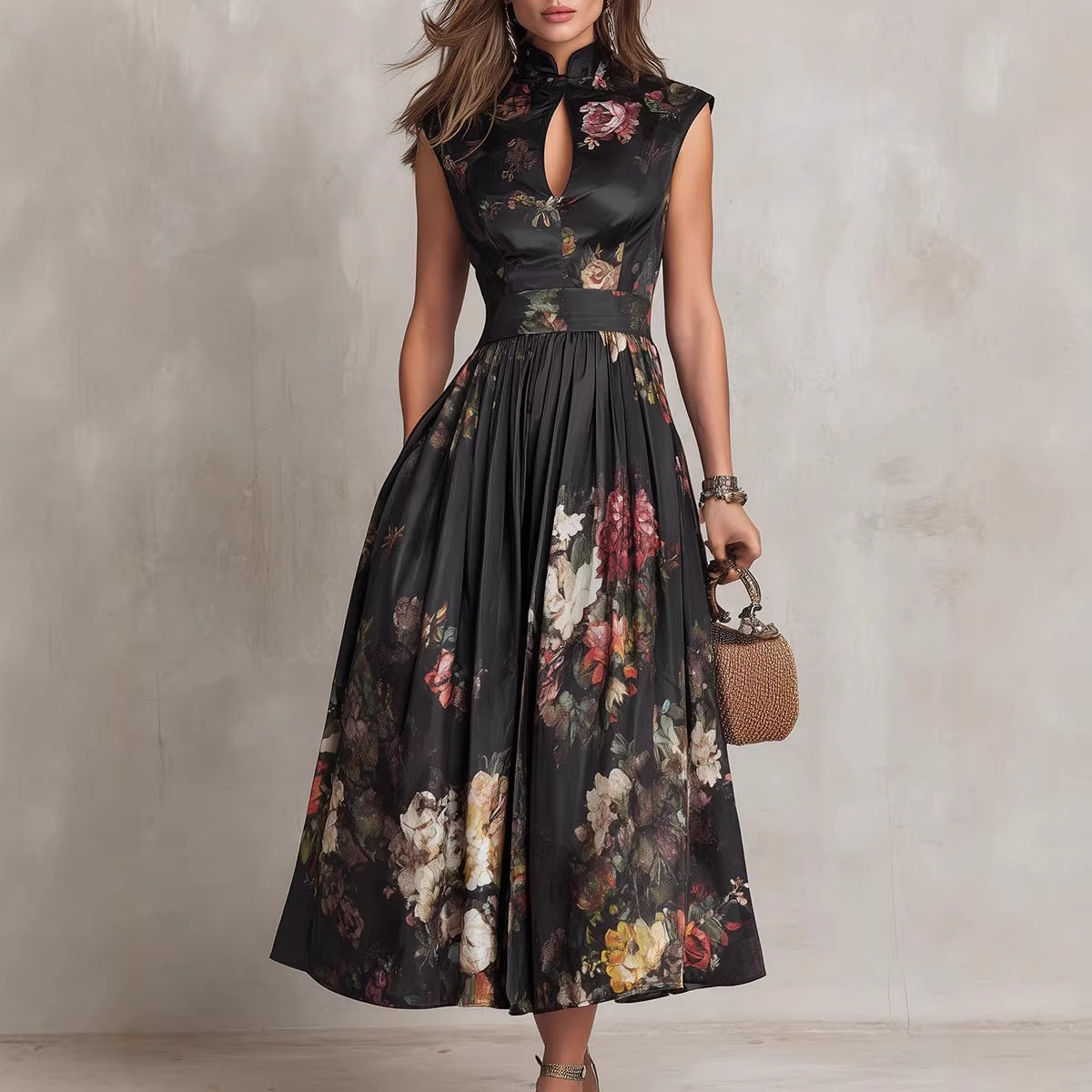 Triplechic™ PrintContour Sleeveless Dress