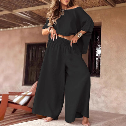 Triplechic™ Off-Shoulder Relax Set