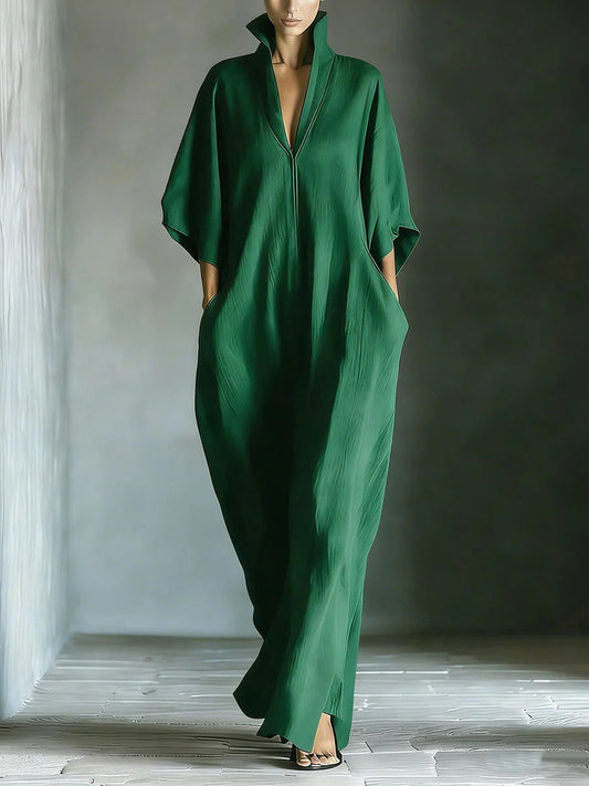 Triplechic™ EaseFlow V-Neck Dress