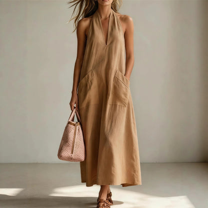 Triplechic™ HalterV Flow Dress