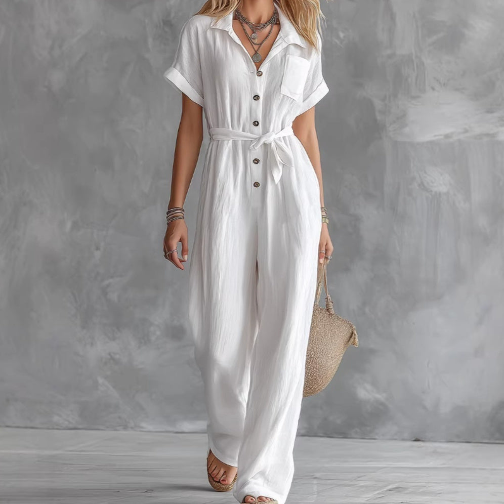 Triplechic™ LacePocket Flow Jumpsuit