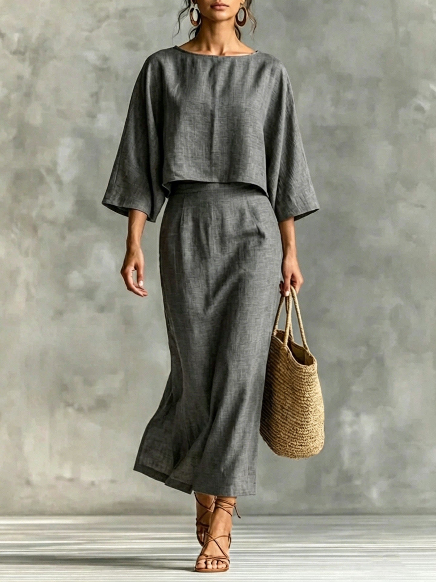 Triplechic™ HighEase Flow Skirt Set
