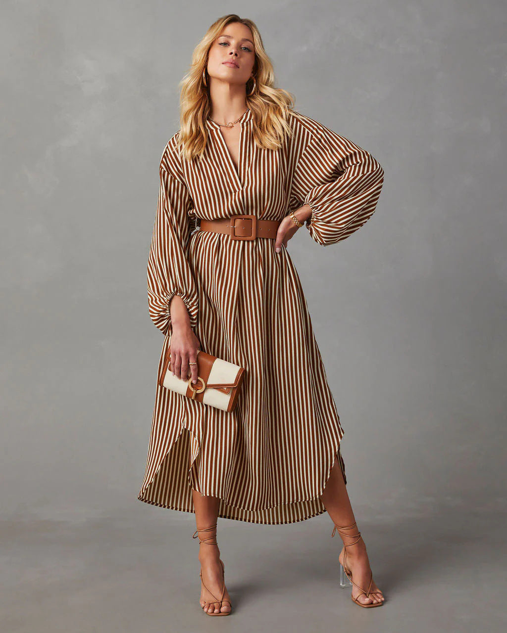 Triplechic™ StripeGrace Dress