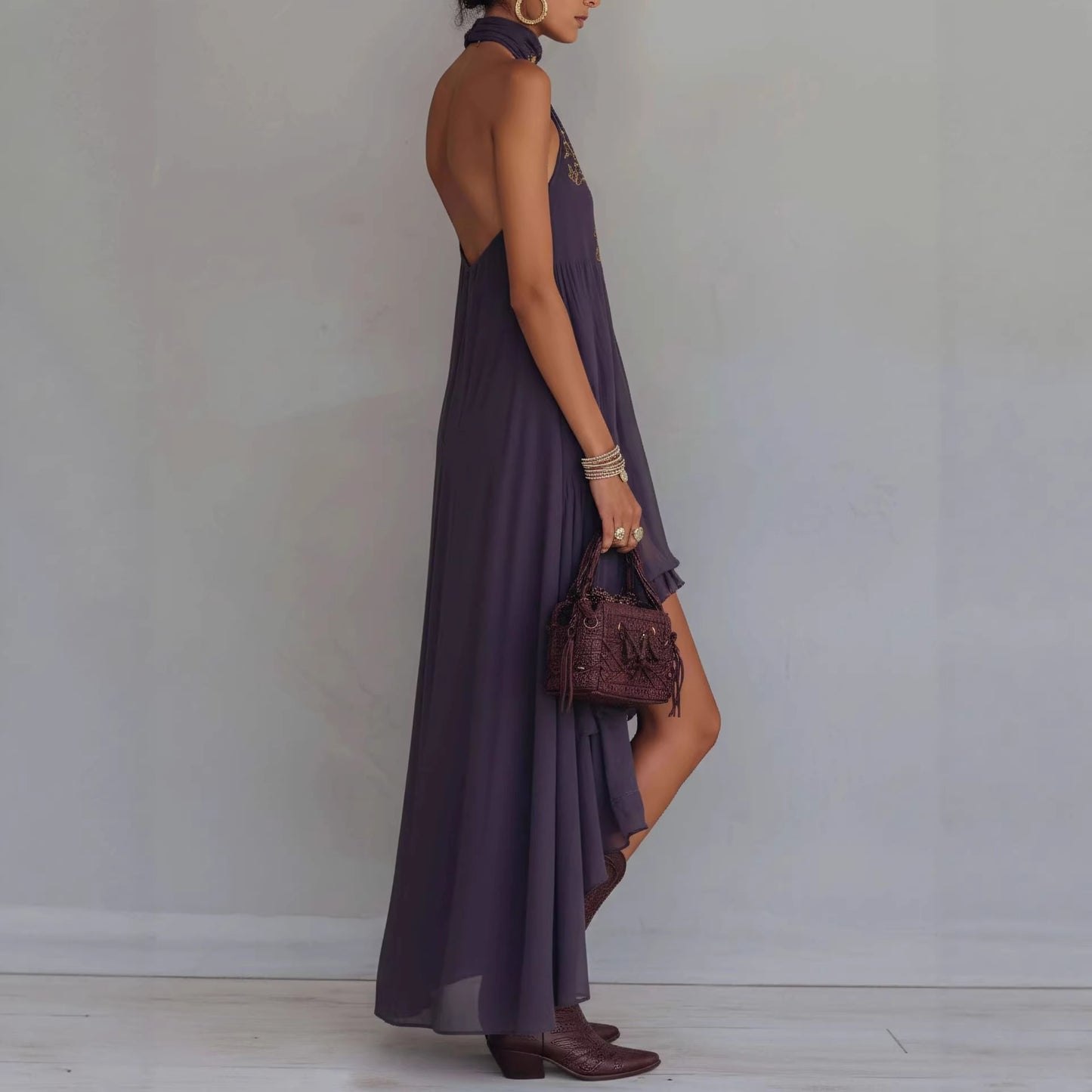 Triplechic™ RoyalRuffle Sculpt Maxi