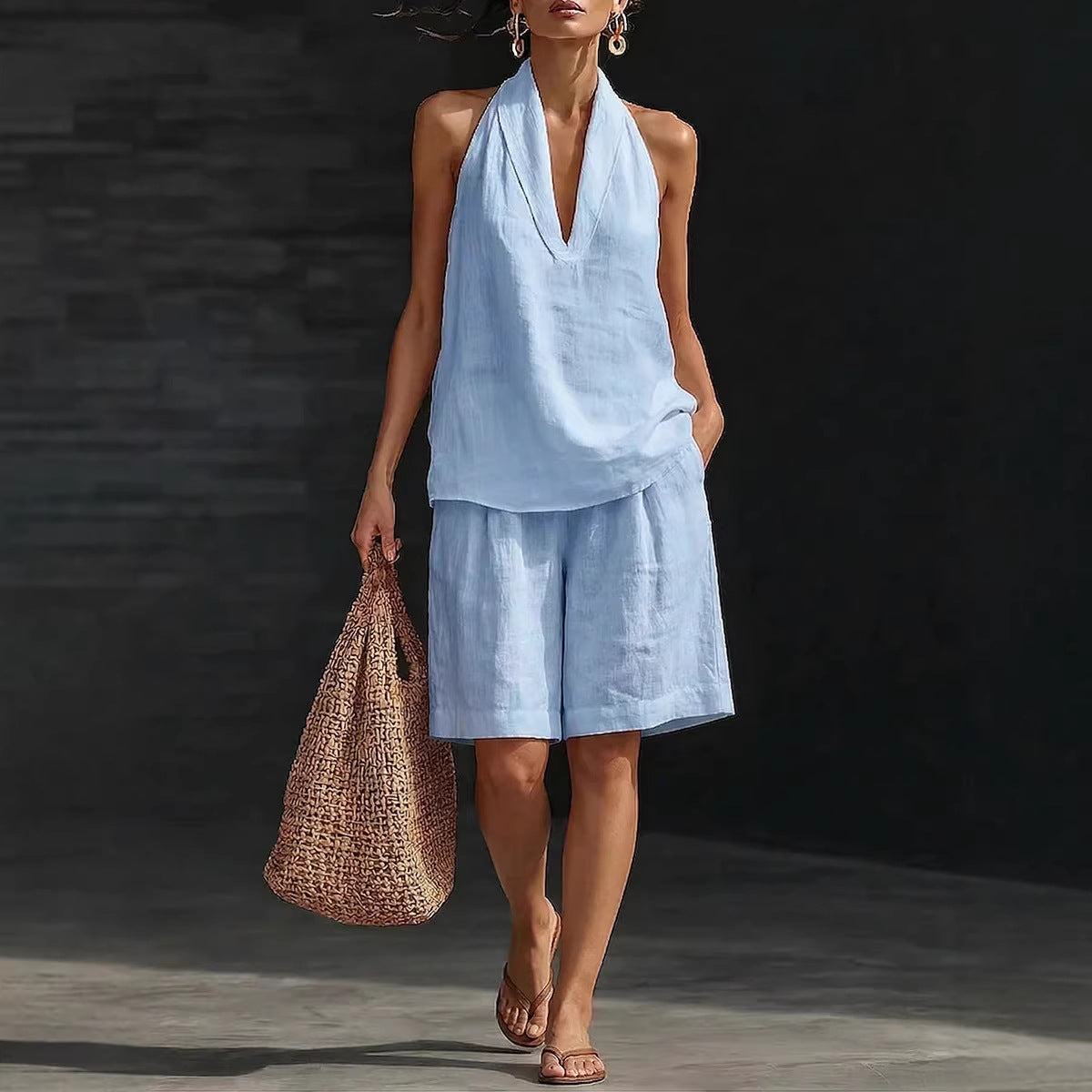 Triplechic™ LinenEase Vest Set