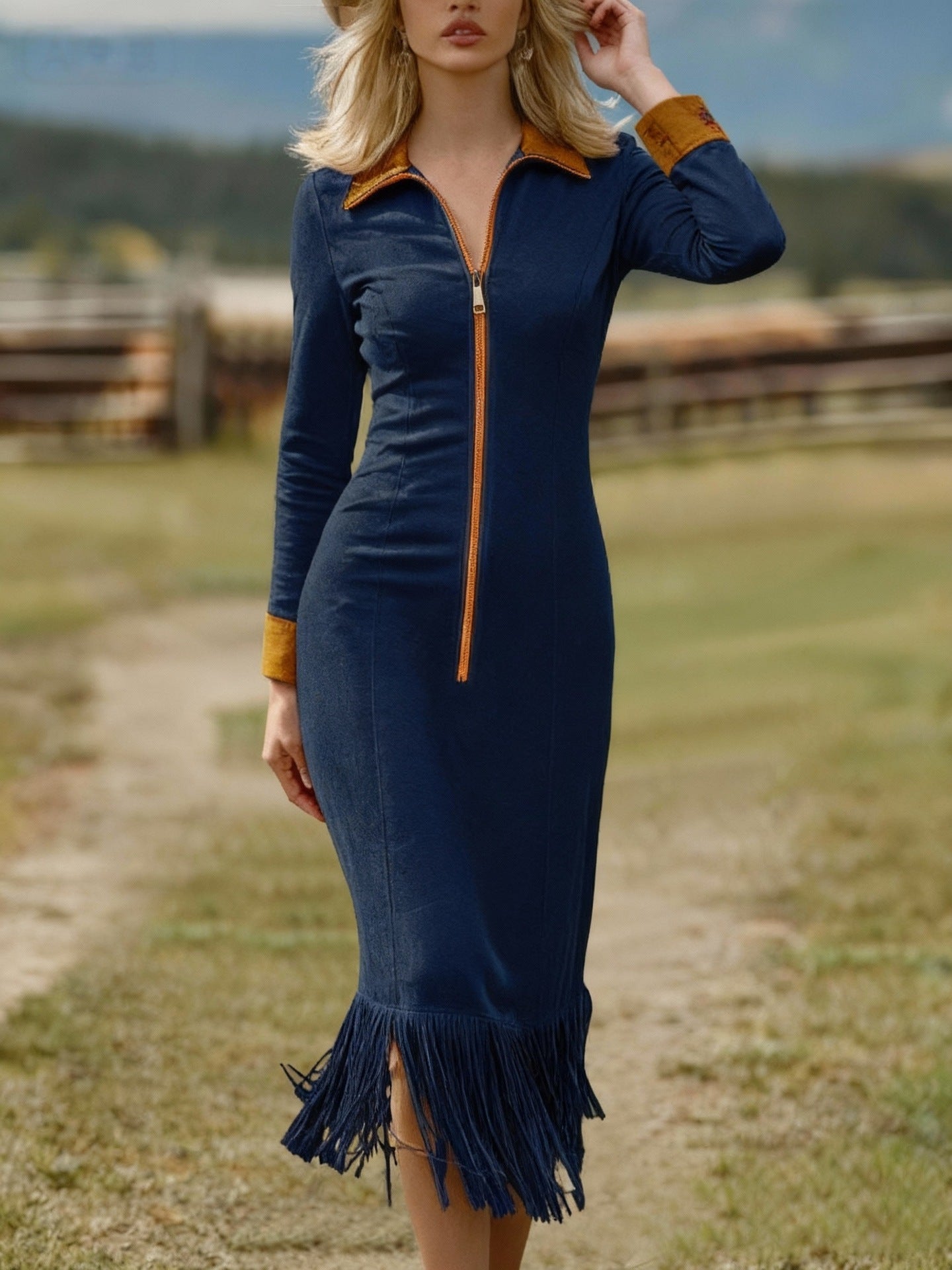 Triplechic™ VelvetContour Dress