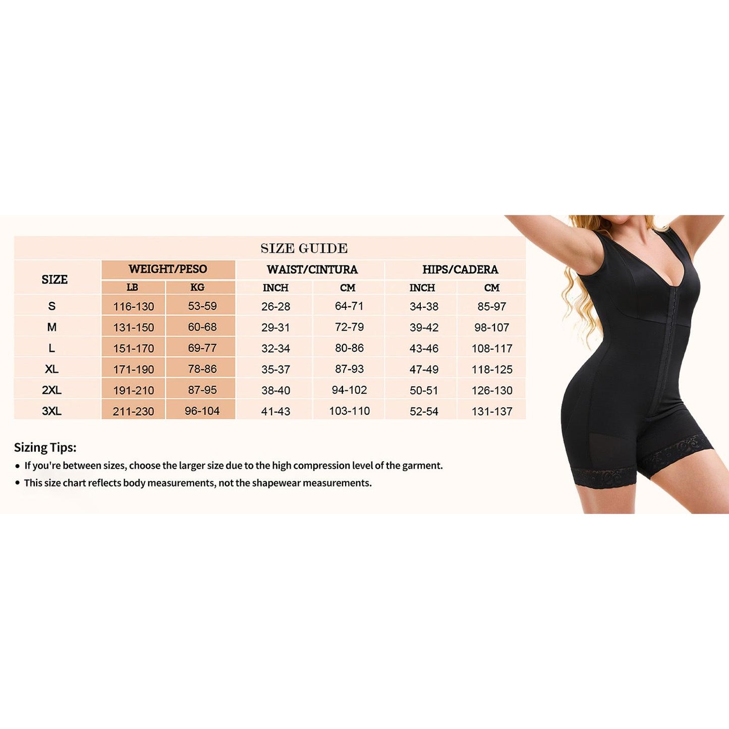 Triplechic™  Faja Tummy Control Shapewear Jumpsuit